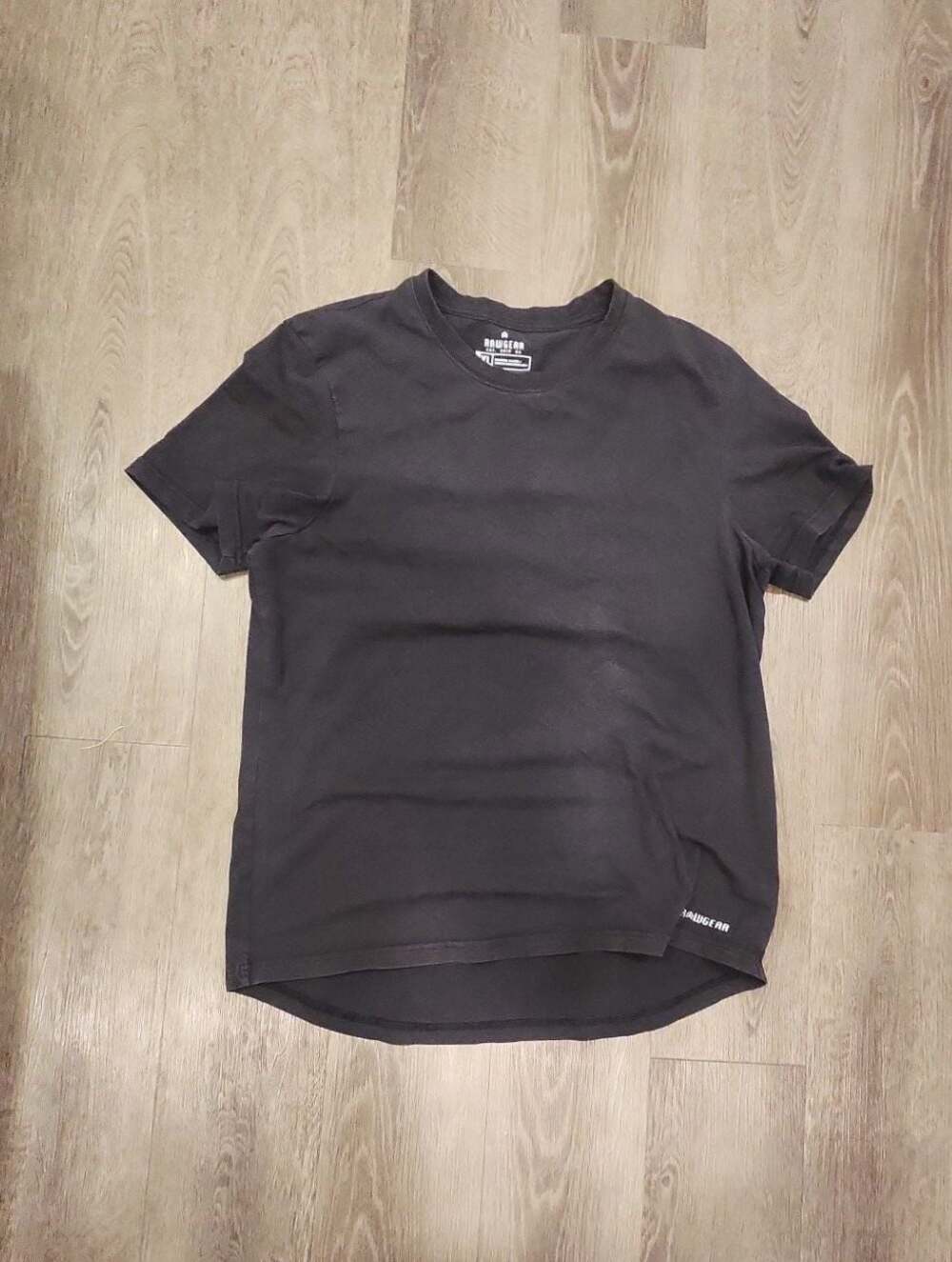RAWGEAR Men's Black Athletic Short Sleeve T-Shirt Size XL
